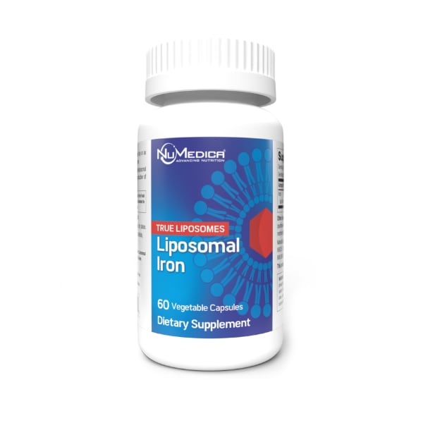 NuMedica Liposomal Iron 60 vegetable capsules professional-grade dietary supplement