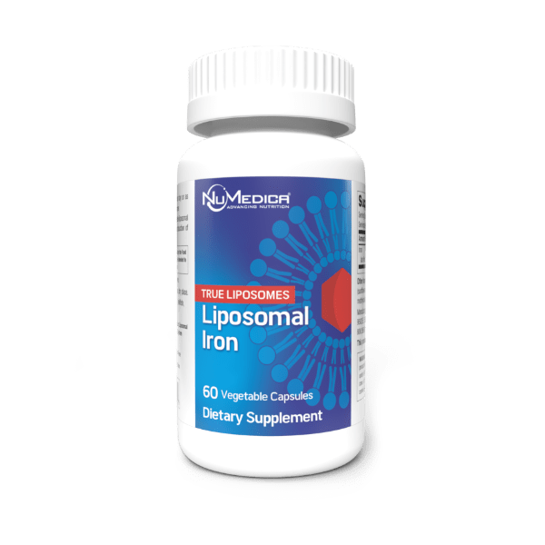 NuMedica Liposomal Iron 60 vegetable capsules professional-grade dietary supplement