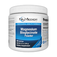 NuMedica<br>Magnesium Bisglycinate Powder<br>30 Servings