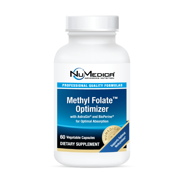 NuMedica Methyl Folate Optimizer - 60 vegetable capsule professional-grade dietary supplement