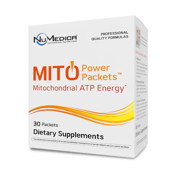 NuMedica Mito Power Packets 30 packet professional-grade dietary supplement.