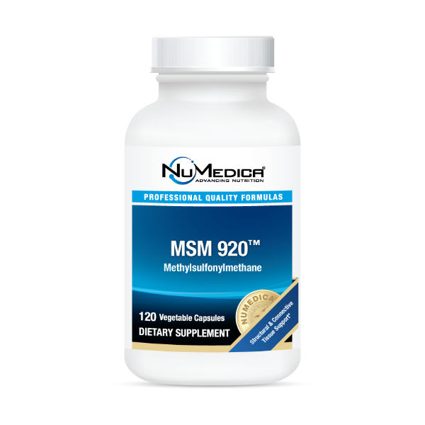 NuMedica MSM 920 - 120c professional-grade supplement