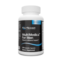 NuMedica MultiMedica for Men 120 vegetable capsule professional-grade supplement.