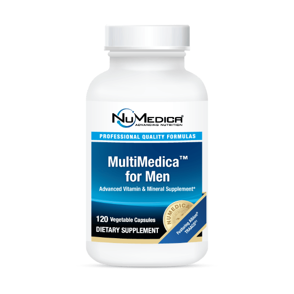 NuMedica MultiMedica for Men - 120 vegetable capsule professional-grade dietary supplement