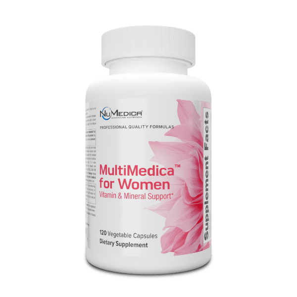 NuMedica MultiMedica for Women - 120 vegetable capsule professional-grade dietary supplement
