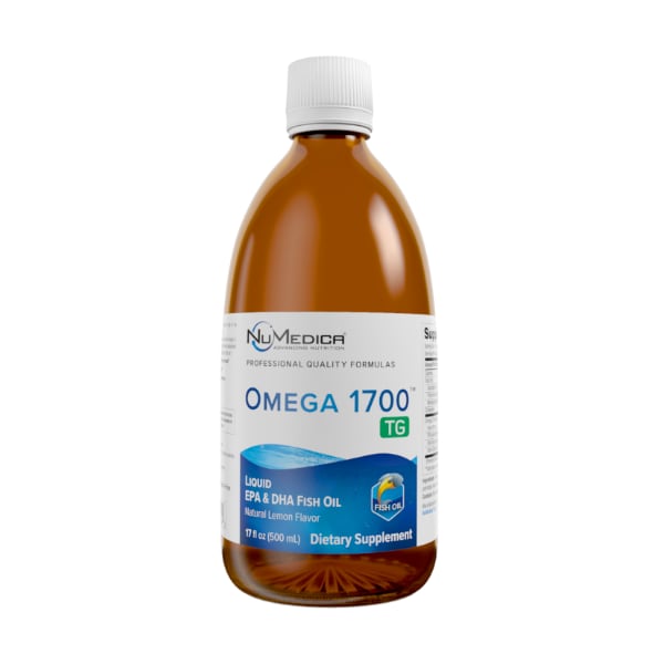 NuMedica Omega 1700 TG17 fluid ounce professional-grade dietary supplement.