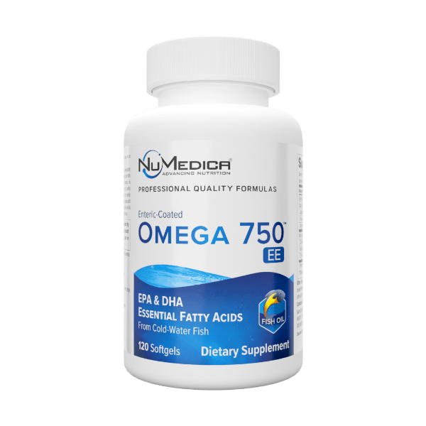 NuMedica Omega 750 EE - 120 softgel professional-grade dietary supplement