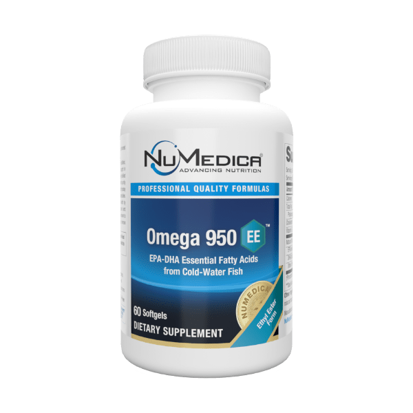 NuMedica Omega 950 EE (ethyl ester) - 60 softgel professional-grade dietary supplement