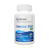 NuMedica Omega 950 TG (triglyceride ) 60 softgel professional-grade dietary supplement.