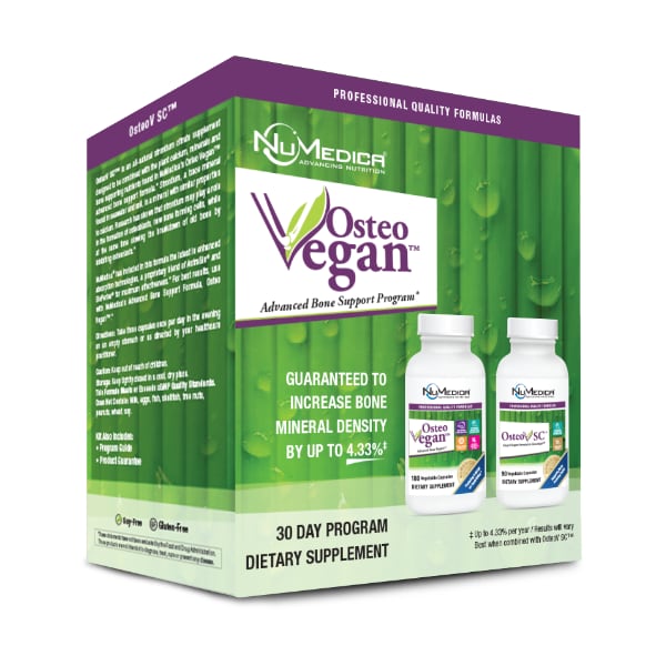 NuMedica Osteo Vegan Program - 30 day professional-grade dietary supplement
