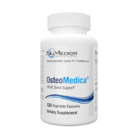 NuMedica OsteoMedica 120 vegetable capsule professional-grade dietary supplement.