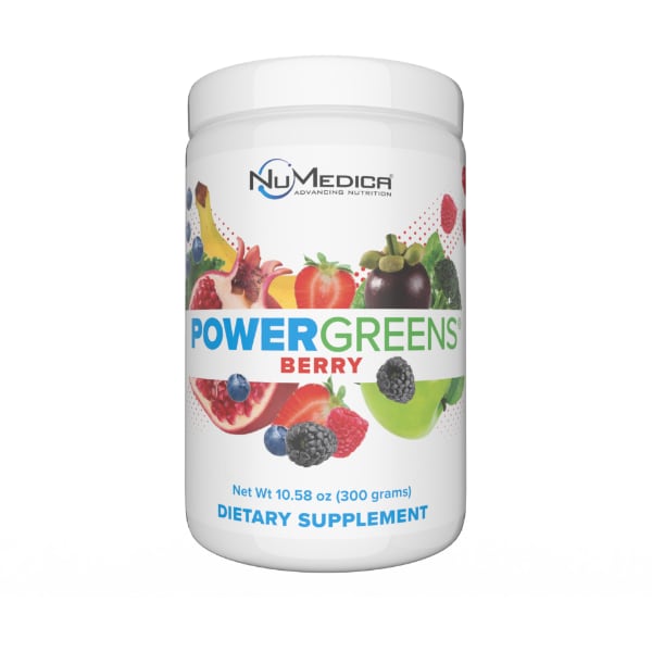 NuMedica Power Greens Berry - 30 svgs professional-grade supplement