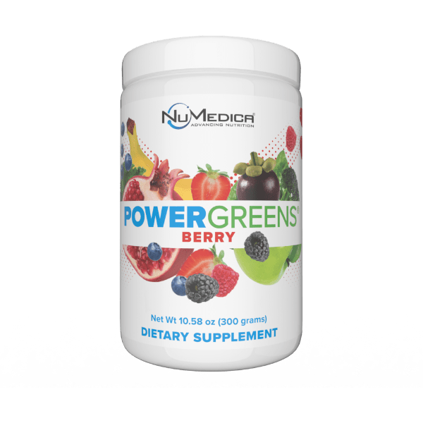 NuMedica Power Greens Berry - 30 servings professional-grade dietary supplement