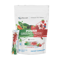 Power Greens + Reds Kiwi Strawberry - 21 Packets