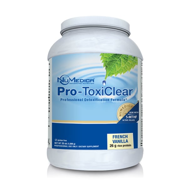 NuMedica Pro ToxiClear Vanilla - 21 svgs professional-grade supplement