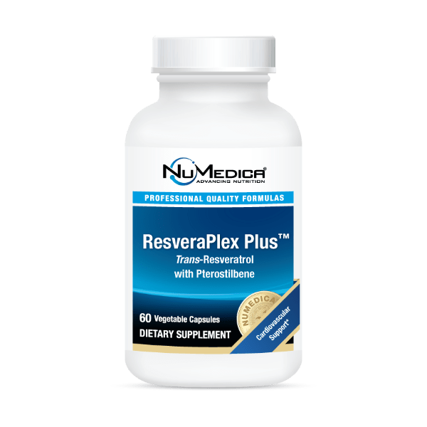 NuMedica ResveraPlex Plus - 60 vegetable capsule  professional-grade dietary supplement