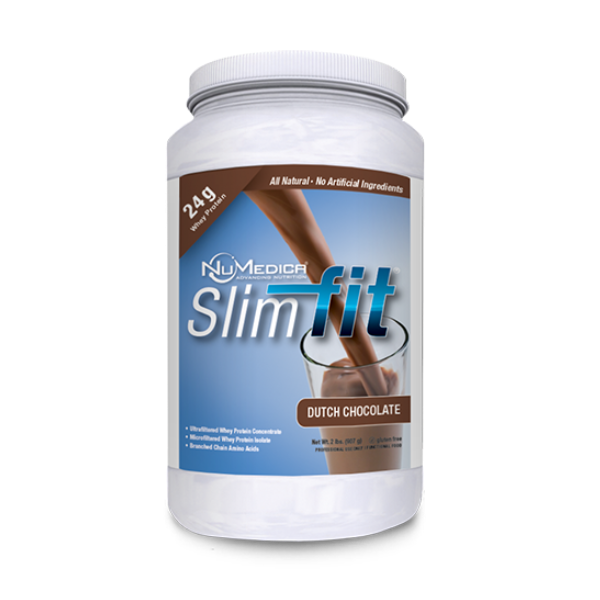 NuMedica SlimFit Protein is made up of a balanced blend of nutrients to support well-rounded nutrition. NuMedica SlimFit Protein 21 servings professional-grade supplement drink mix