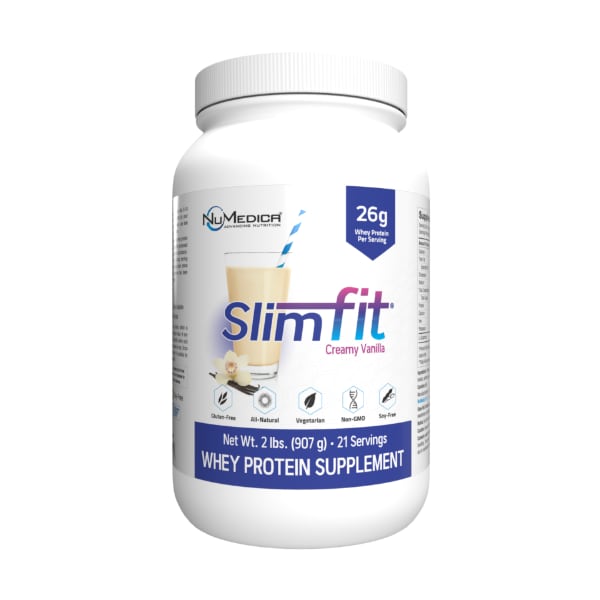 NuMedica SlimFit Creamy Vanilla - 21 servings whey protein professional-grade supplement