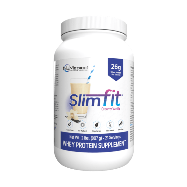 NuMedica SlimFit Creamy Vanilla - 21 servings whey protein professional-grade supplement