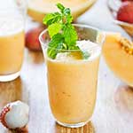 Peachaloupe Smoothie recipe