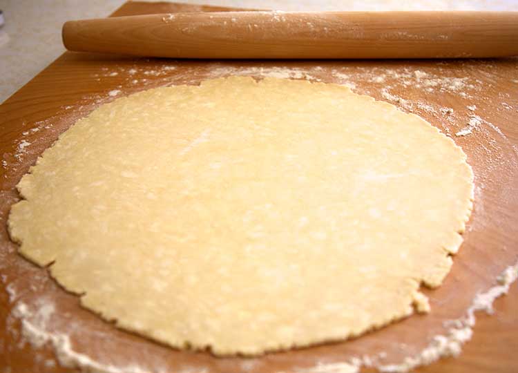 Date Walnut Pie Crust recipe image
