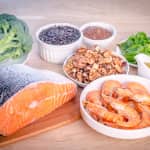 Plant-based and animal sources of Omega-3 acids