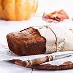 Pumpkin Bread with Wheat Flour & Low Sugar