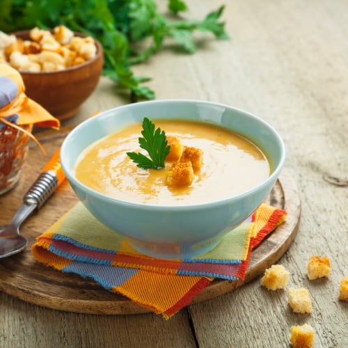 pumpkin lentil curry soup