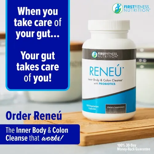 Reneu when you take care of your gut, your gut takes care of you