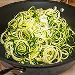 Zucchini Marinara Pasta recipe image