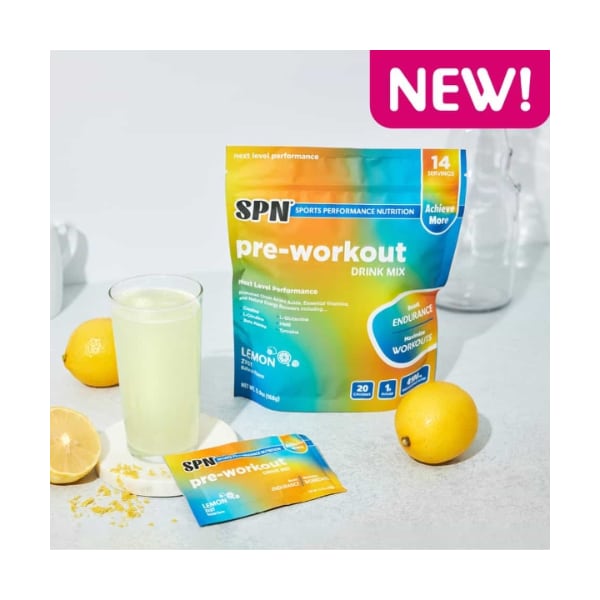 First Fitness Nutrition SPN Pre-Workout Lemon Zest 14 packets dietary suplements